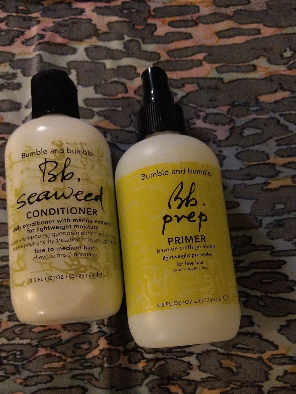 Bumble and bumble Yellow Seaweed Conditioner & Bb. Prep Primer Duo